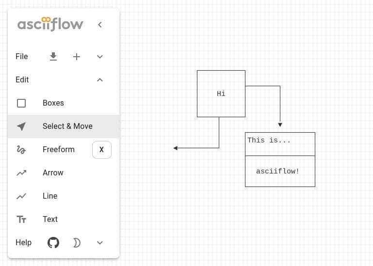 asciiflow