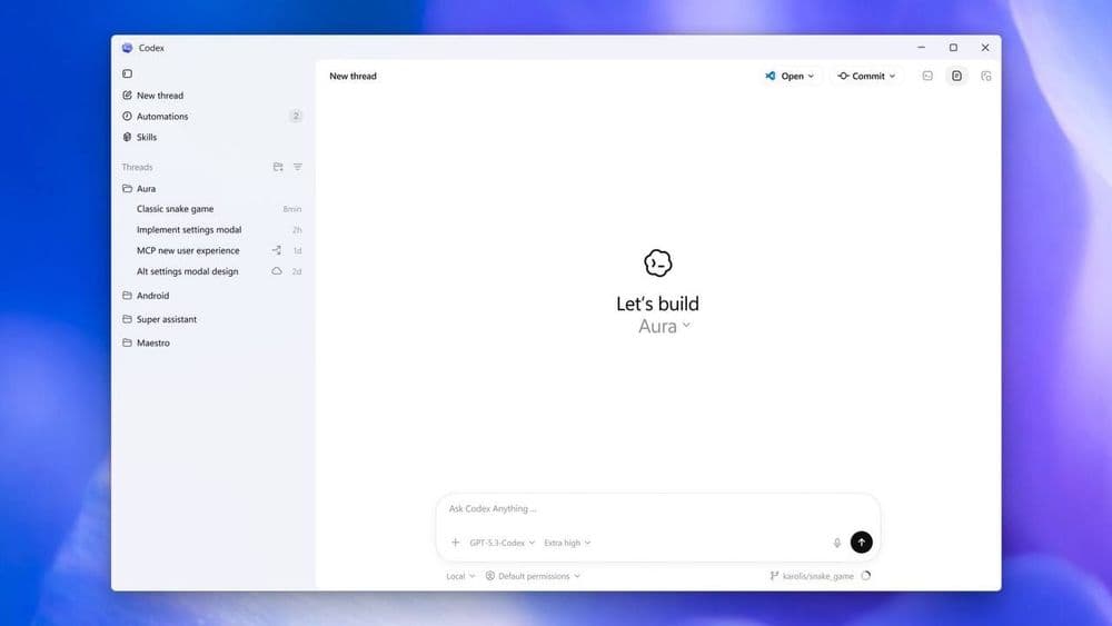 OpenAI Codex наконец-то вышел на Windows! 