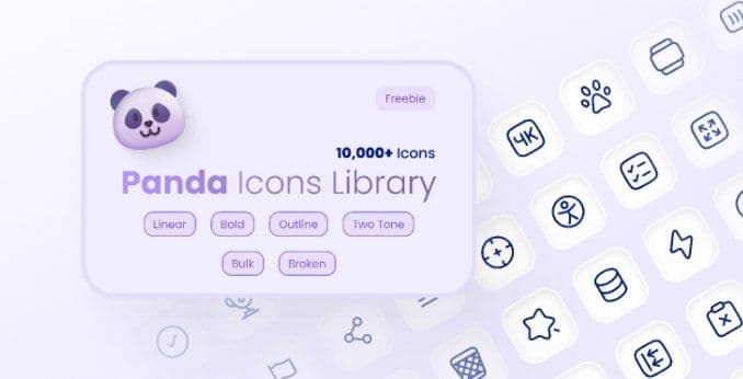 Panda Icons Library